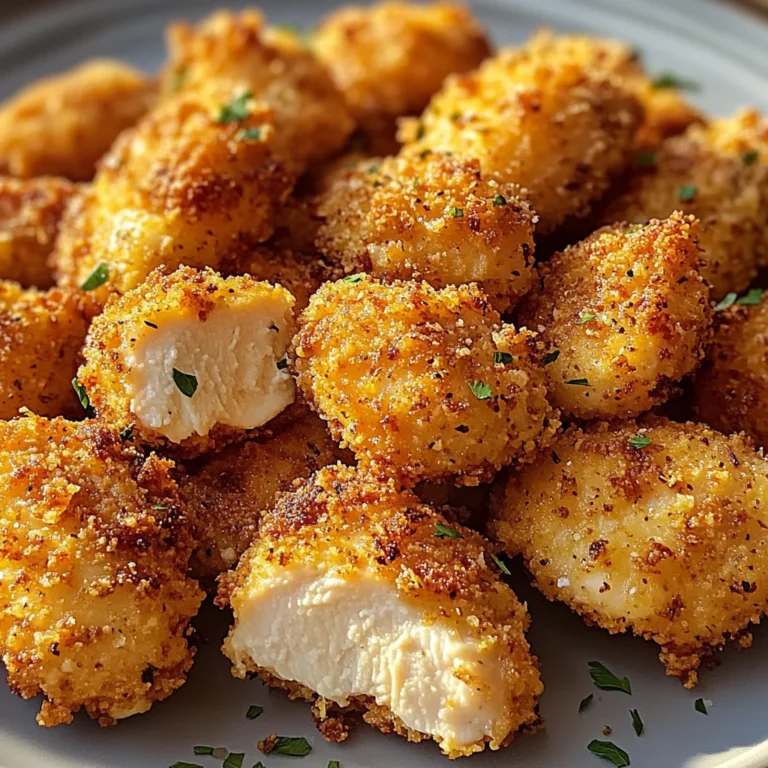 Air Fryer Ranch-Crusted Chicken Bites