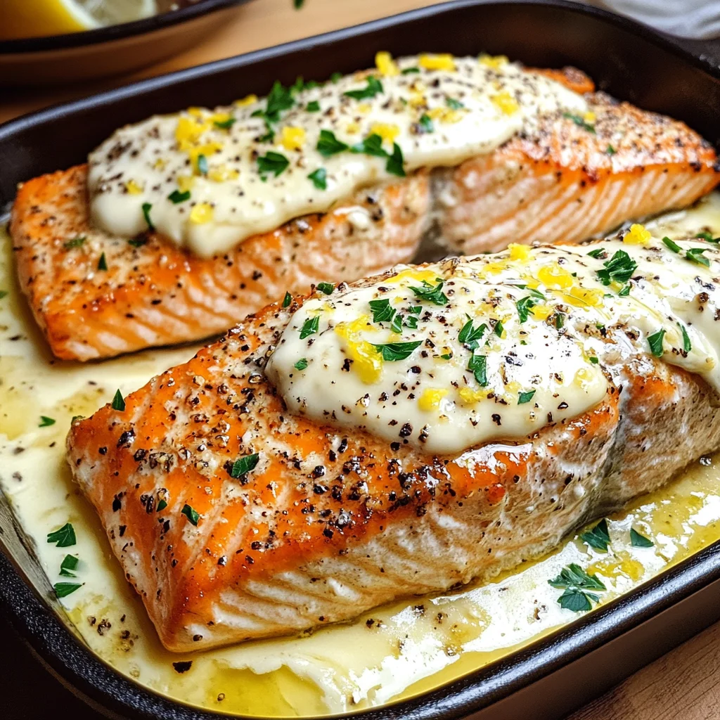Baked Boursin Salmon – Creamy, Flavorful & Perfectly Baked