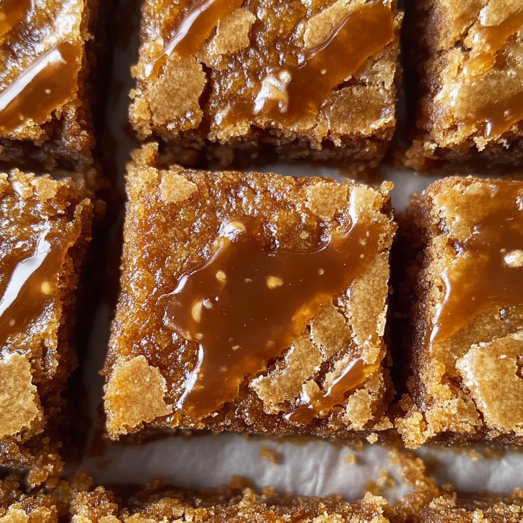 Brown Butter Toffee Blondies