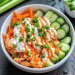 Buffalo Chicken Cottage Cheese Bowl Recipe