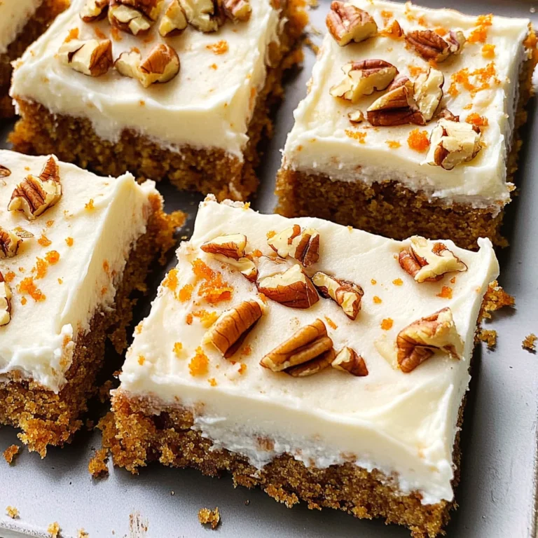 Carrot Cake Bars