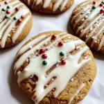 Chewy Maple Cinnamon Cookies with White Chocolate