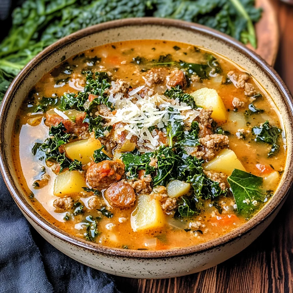 Cozy Italian Sausage and Potato Soup – Easy & Hearty!