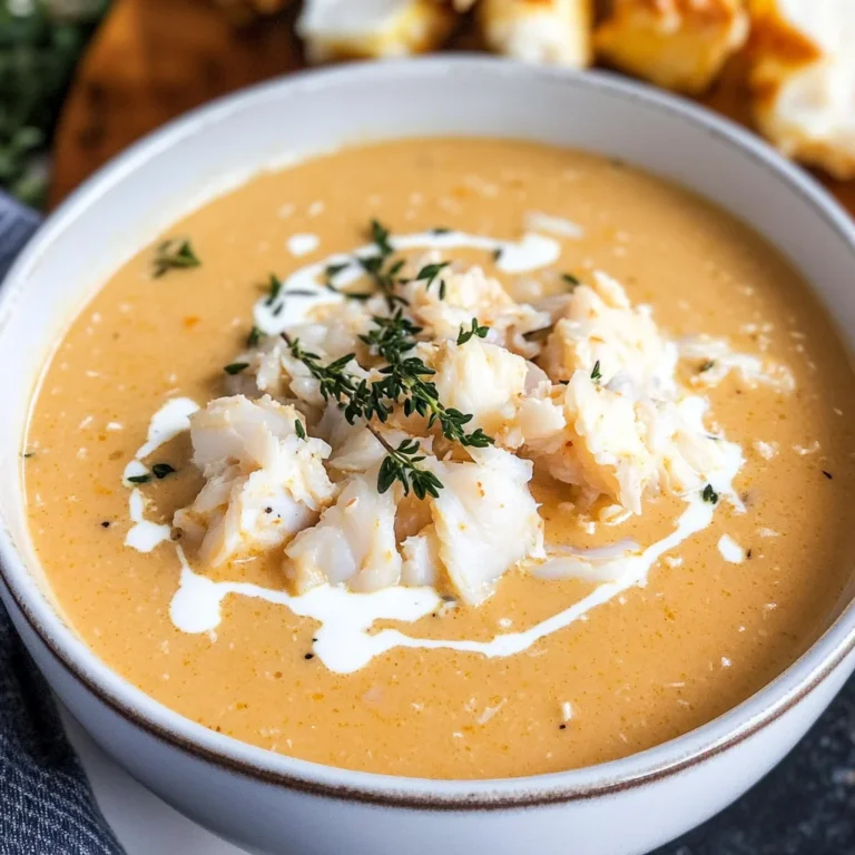 Creamy Crab Bisque – Easy & Luxurious Seafood Soup