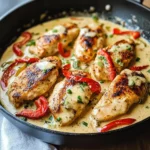 Creamy Pepperoncini Chicken Skillet Recipe - Quick & Easy