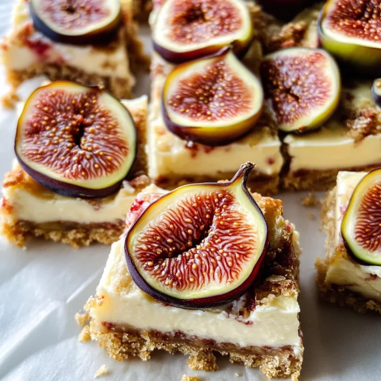 Decadent Fig and Cream Cheese Bars