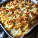 French Onion Potato Bake