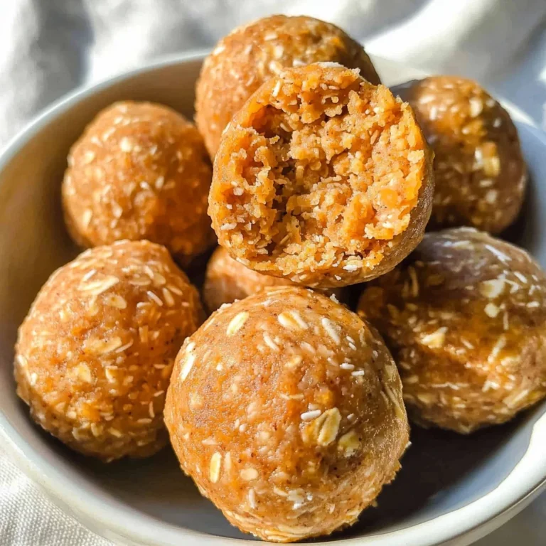 Healthy Pumpkin Protein Balls Recipe