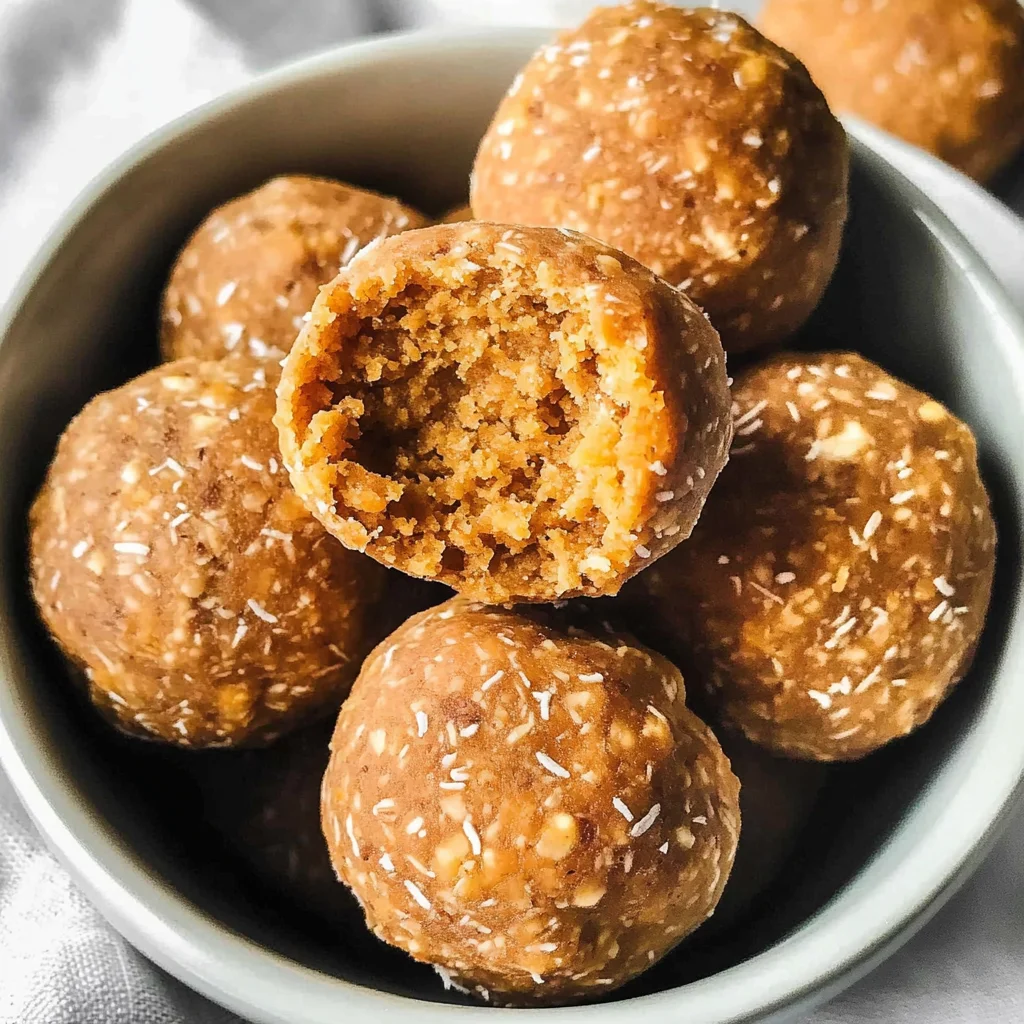 Healthy Pumpkin Protein Balls Recipe