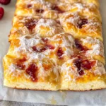 Homemade Jam Donut Focaccia