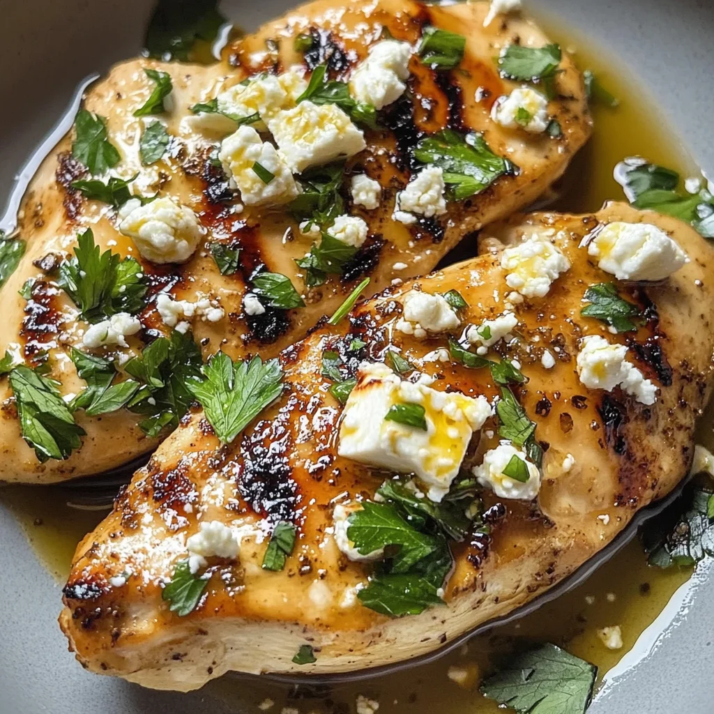 Hot Honey Feta Chicken Dish: A Deliciously Spicy and Savory Recipe