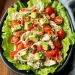 Light & Tasty BLT Chicken Salad Lettuce Wraps