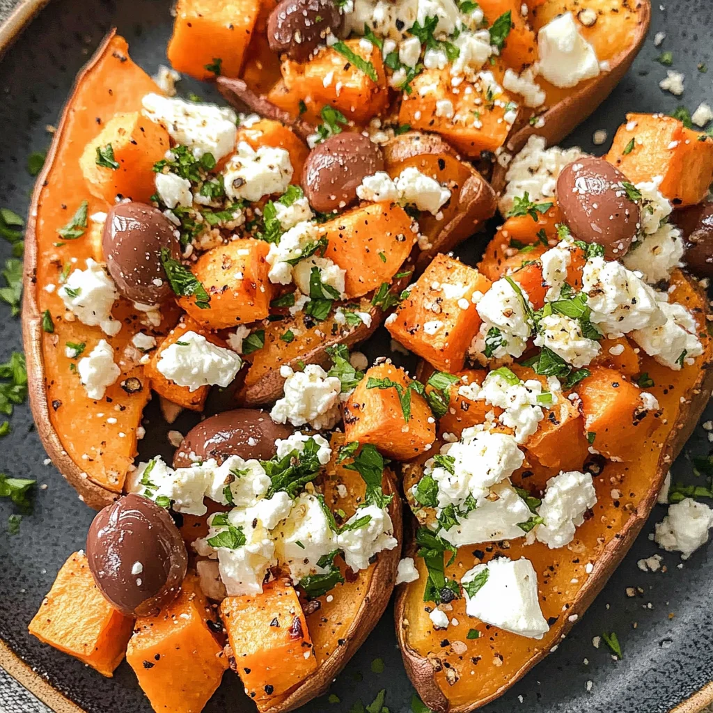 Mediterranean Sweet Potatoes