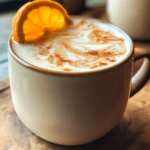 Orange Cinnamon Milk Tea