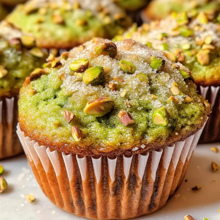 Pistachio Muffins Recipe
