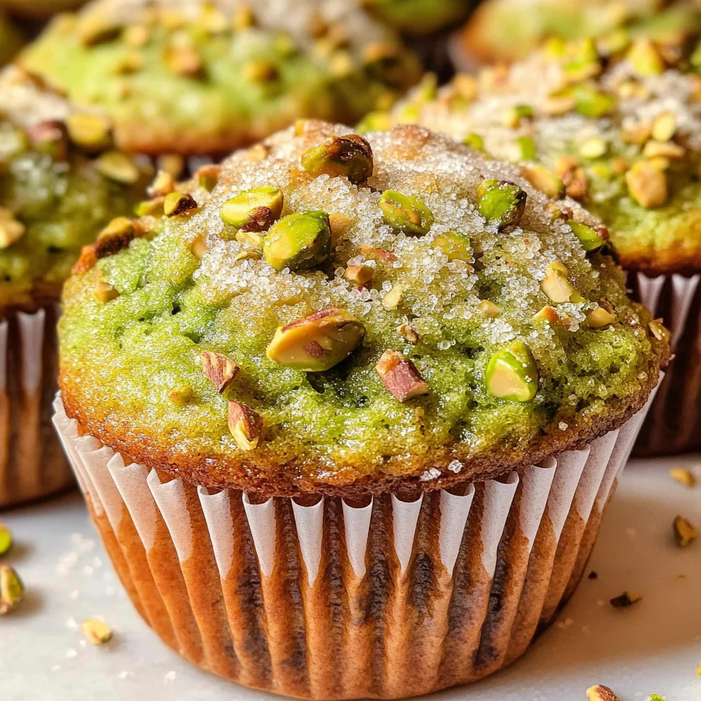 Pistachio Muffins Recipe