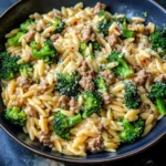 Quick Ground Turkey Orzo Recipe