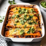 Sweet Potato and Black Bean Enchilada Casserole: A Hearty, Vegetarian Delight