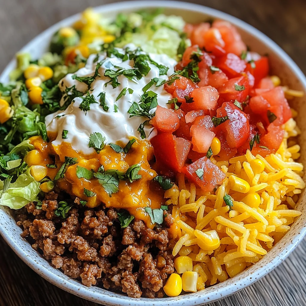 Taco Rice Bowl