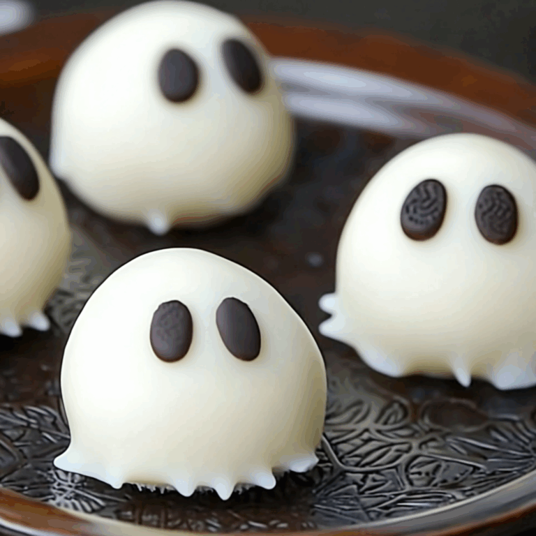 Ghost OREO Ball Truffles