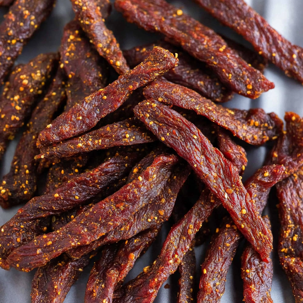 Spicy Honey BBQ Beef Jerky