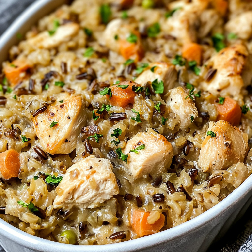 Chicken Wild Rice Casserole