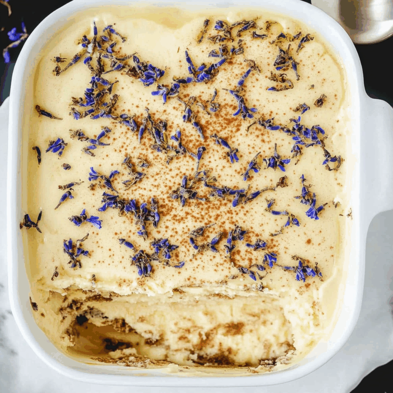 Earl Grey Tea Tiramisu