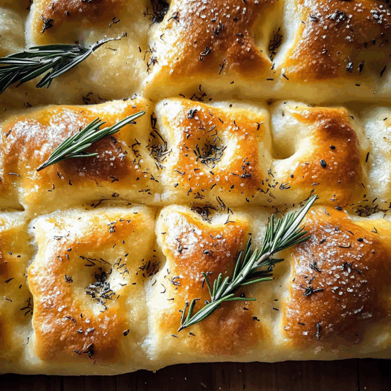 Easy Focaccia Bread Recipe