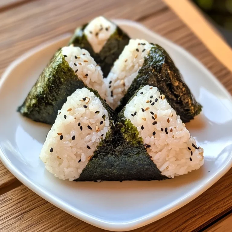 15-min. Easy Japanese Tuna Onigiri