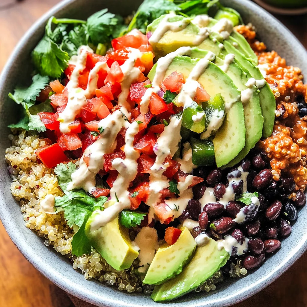30 Minute Loaded Quinoa Taco Salad