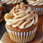Apple Crumble Cupcakes