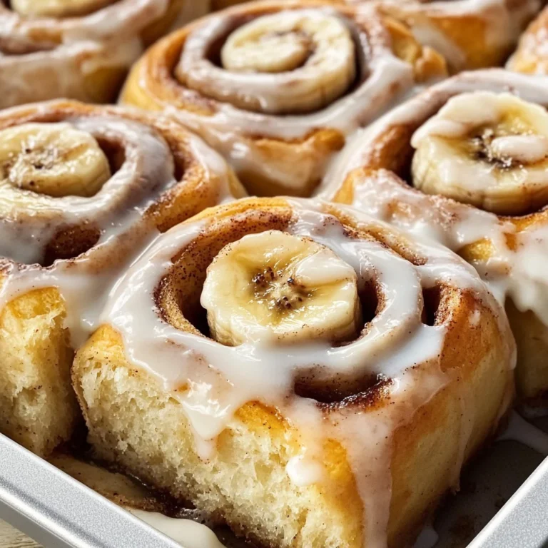 Banana Cinnamon Rolls