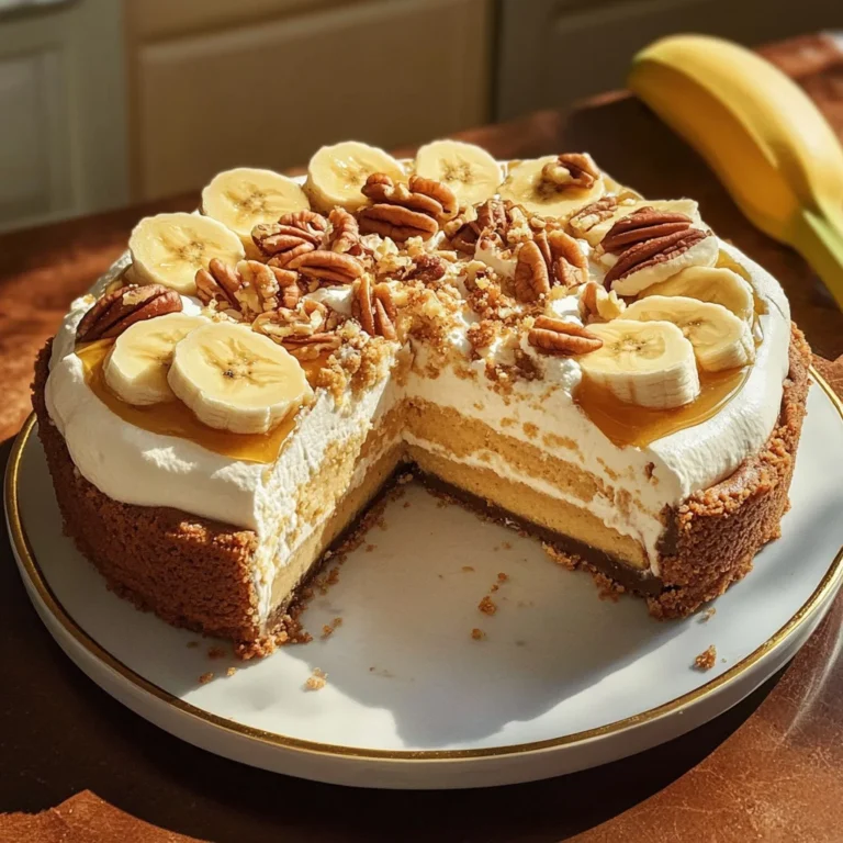 Banana Pudding Crunch Cheesecake