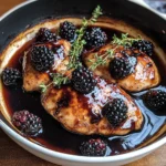 Bourbon Blackberry Chicken
