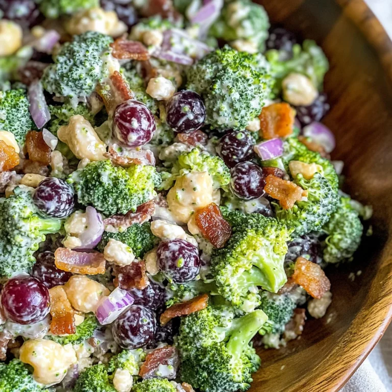 Broccoli Salad With Grapes (Gluten & Dairy-Free)