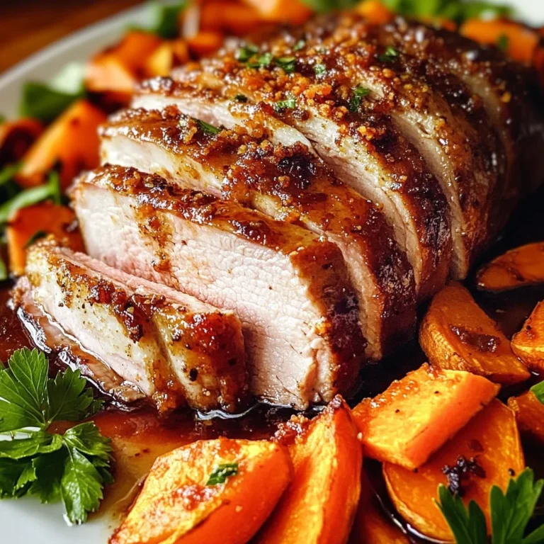 Brown Sugar Roasted Pork Loin