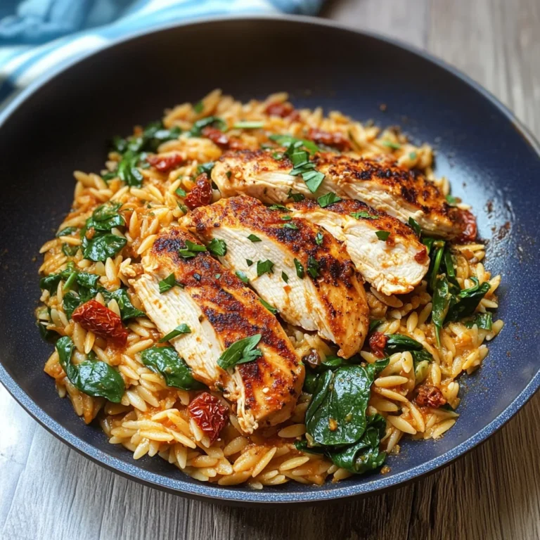 Cajun Chicken Orzo