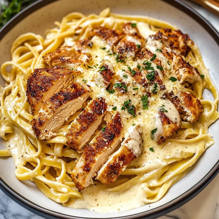 Chicken Fettuccine Alfredo