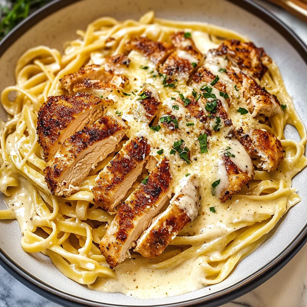 Chicken Fettuccine Alfredo