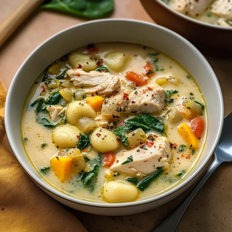 Chicken Gnocchi Soup