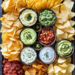 Chips and dip platter