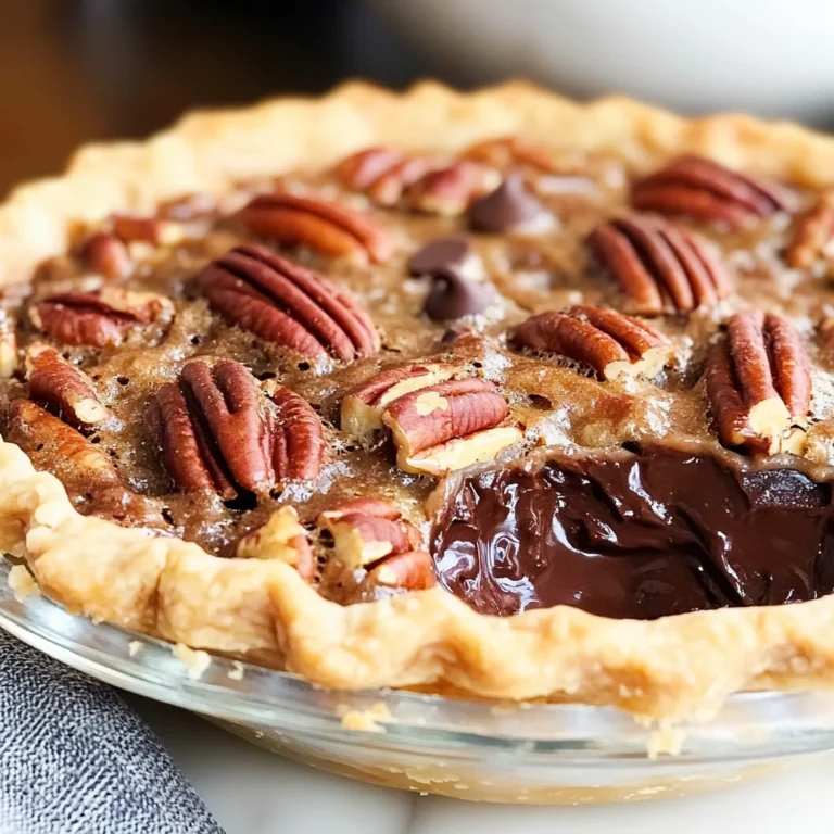 Chocolate Pecan Pie