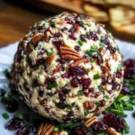 Cranberry Pecan Cheese Ball