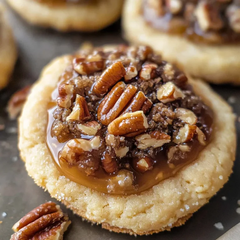 Crumbl pecan pie cookies