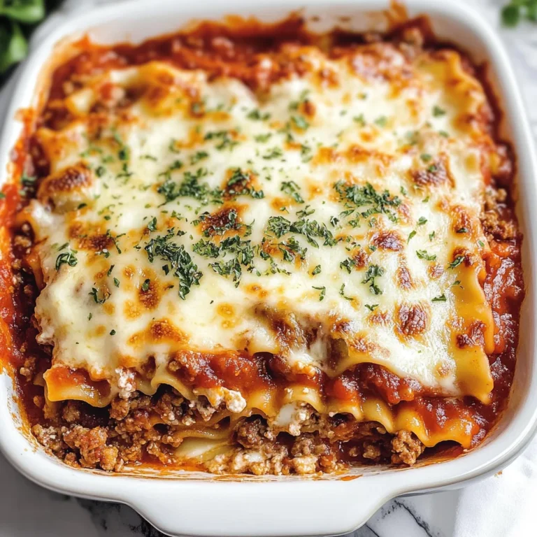 Easy Lasagna Recipe: 7 Comforting Layers of Delight!