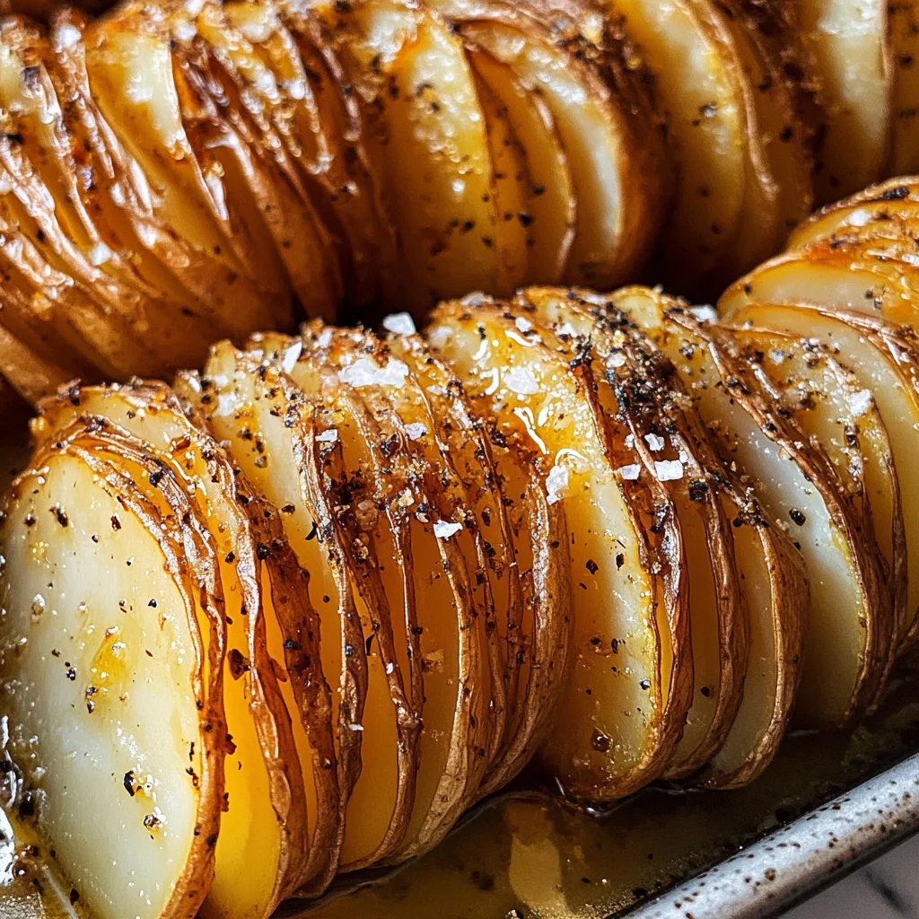 Hasselback Potatoes