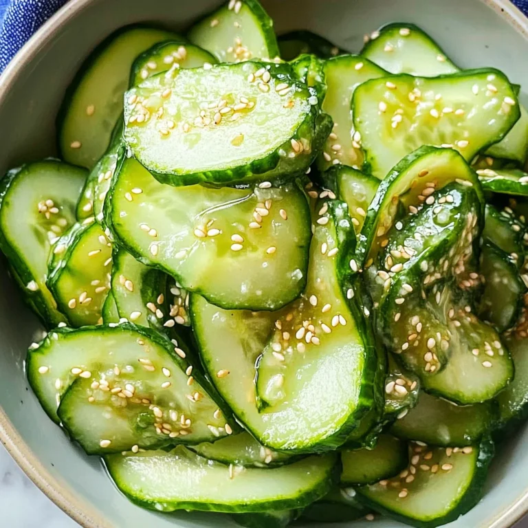 Japanese Cucumber Salad (Sunomono) (VIDEO)