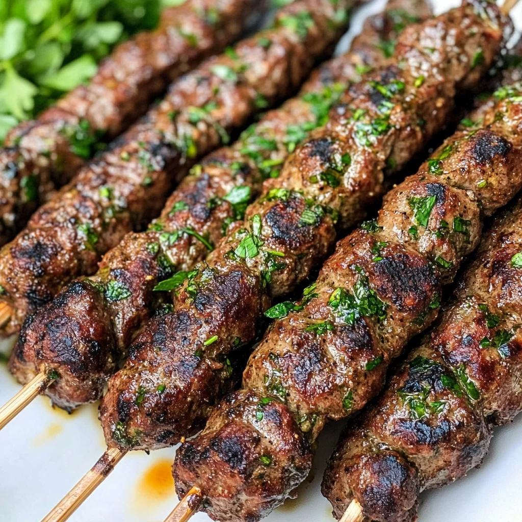Kafta Kebabs Recipe