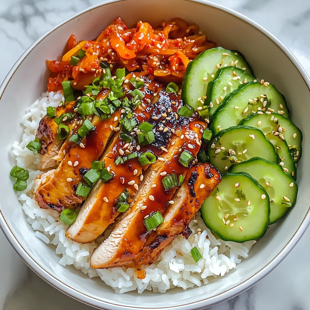 Korean BBQ Chicken Bowl