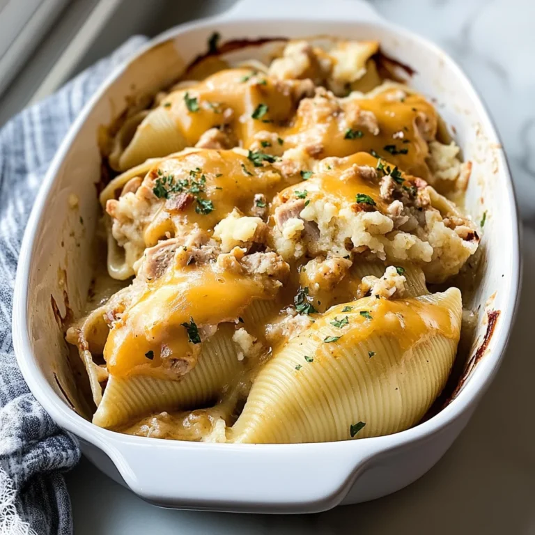 Leftover Thanksgiving Turkey Stuffed Shells